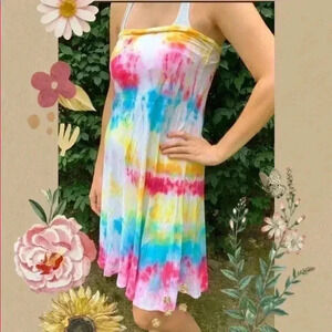 Tie dye Fold Over Waistband Merona Skirt/Dress.